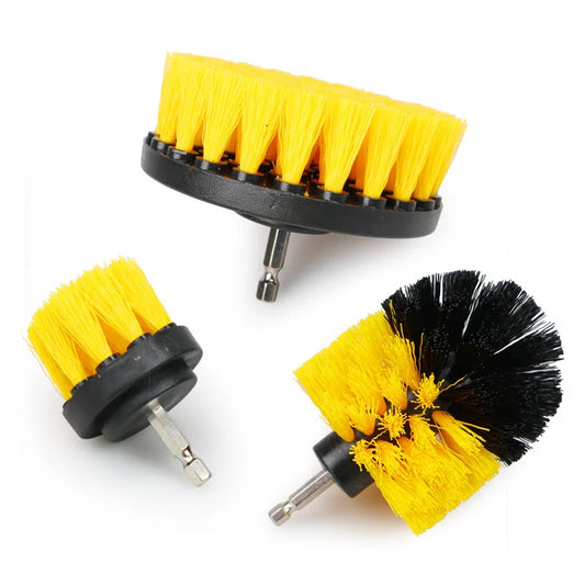 Drill Brush Attachment Set